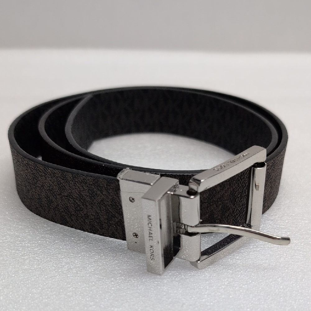 Michael Kors Men's Black and Brown Belt